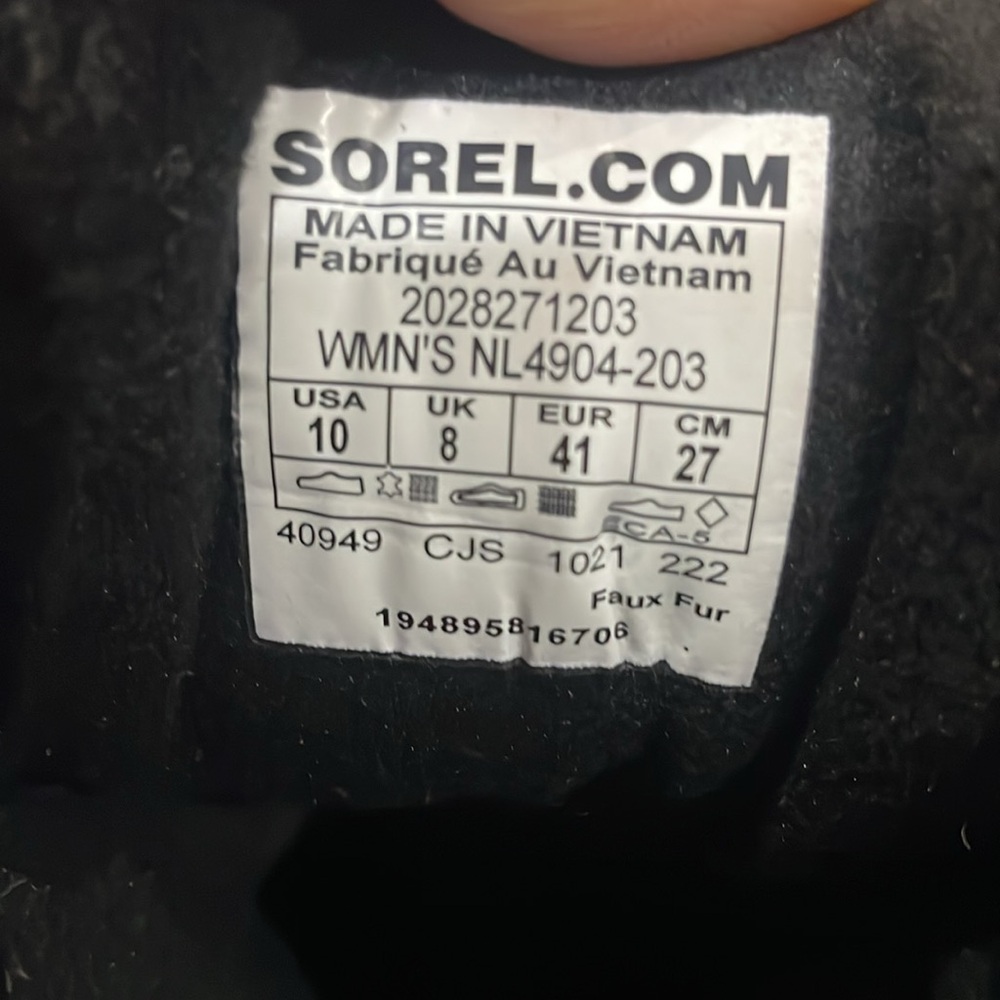 Sorel women’s kinetic break they conquest winter boot new - Picture 7 of 10